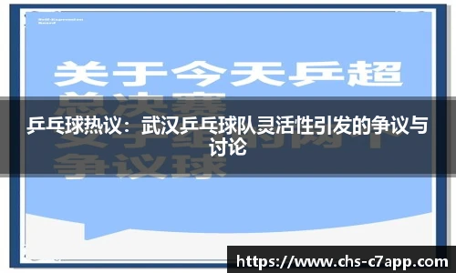 乒乓球热议：武汉乒乓球队灵活性引发的争议与讨论